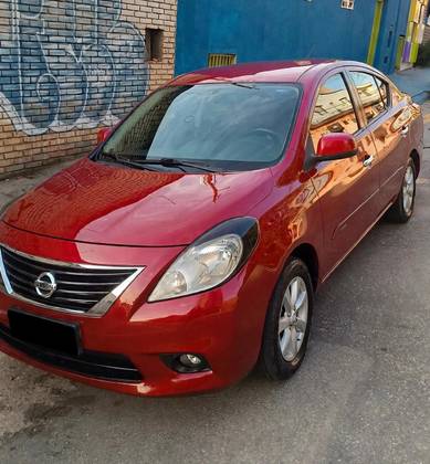 NISSAN VERSA 1.6 16V FLEX SL 4P MANUAL NISSAN VERSA 1.6 16V FLEX SL 4P MANUAL